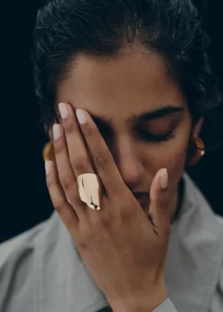 Bague Drapée Éole